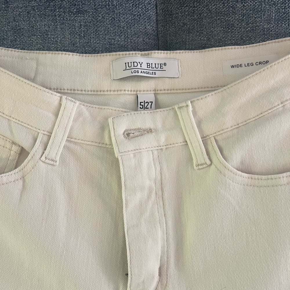 Judy Blue Wide Leg Crop, Size 5